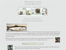 Tablet Screenshot of fishrangeley.com